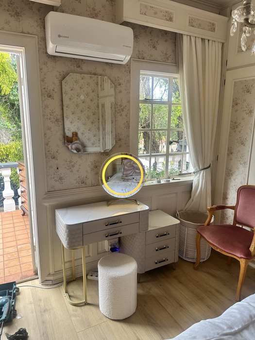 Second private bedroom with built-in wardrobes