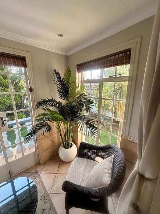 View from the bed through to the private conservatory