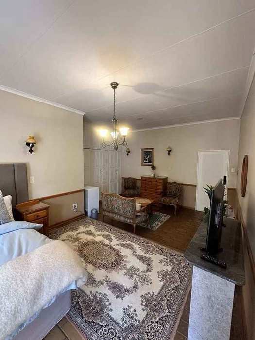 Quiet private living area beside the French balcony